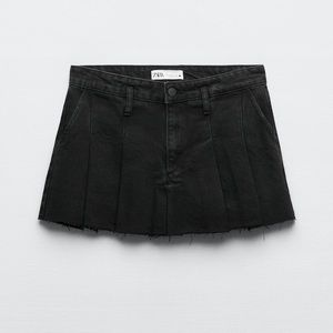 NWT Zara HIGH-WAISTED MINI SKIRT